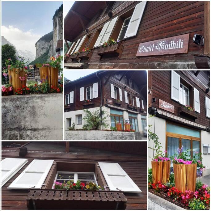 Chalet Maithili Lauterbrunnen -152-Year-Old Majestic Chalet מראה חיצוני תמונה